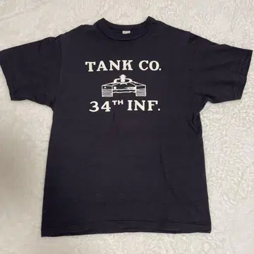 웨어하우스 T셔츠 TANK CO. 34th INF.