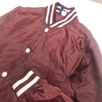 H&M 나일론 자켓 블루종 보르도 여성용 L