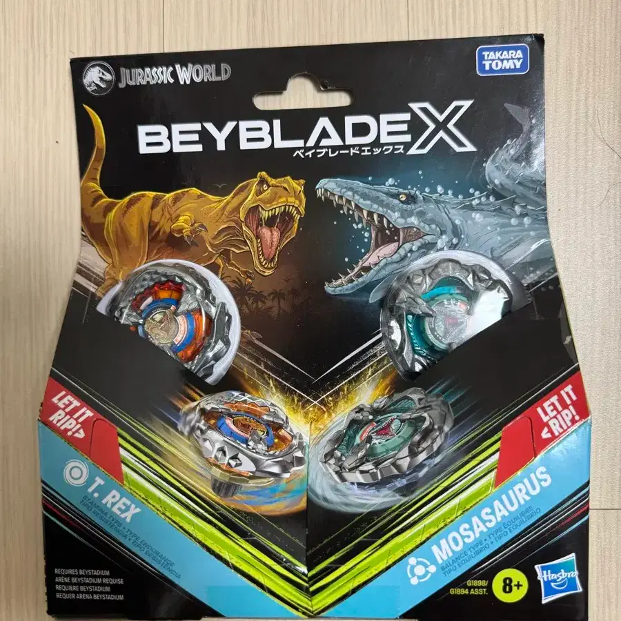 Beyblade X Jurassic World T-Rex Collaboration on Bunjang Global