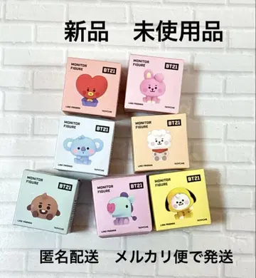 BT21 모니터 피규어 7세트