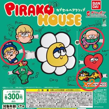 미사용 새상품 PIRAKOHOISE 캡슐 헤어 클립