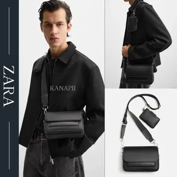 ZARA 자라 텍스처드 크로스 바디백