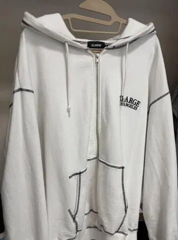 XLARGE 화이트 후드티 XL 사이즈
