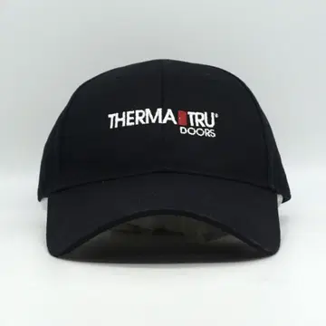 THEMA TRU DOORS 기업 자수 캡 구제 의류 블랙