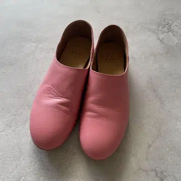 que shoes plain 핑크