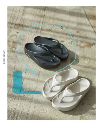 다나카 리나 시마무라 샌들 블랙 L 사이즈 미사용 새상품