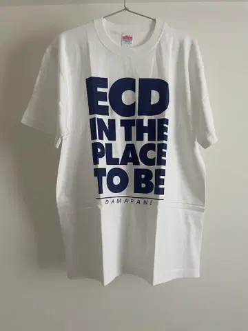 새상품 미사용 ECD 티셔츠 데드스탁 L 사이즈 레어 HIPHOP