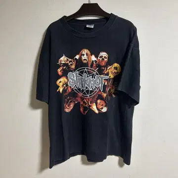 SLIPKNOT cygnus 제작 2001년 서클 디자인 밴드 티셔츠
