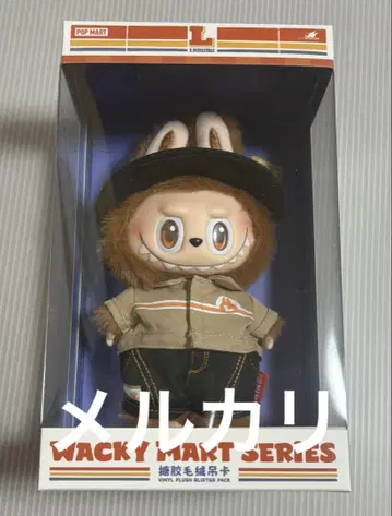 THE MONSTERS Wacky Mart 봉제 인형 펜던트 점원
