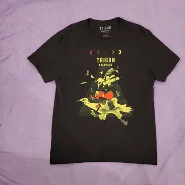 TRIGUN STAMPEDE 티셔츠 L 사이즈 블랙