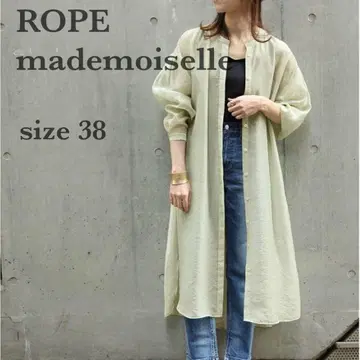 ROPE mademoiselle 시어 셔츠 원피스 그린 38