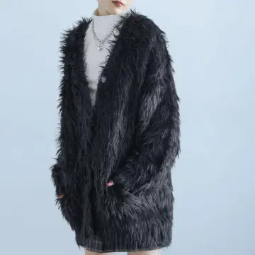 PAGEBOY 몬스터 페더 가디건