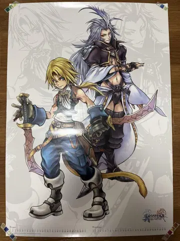 FF9 파이널 판타지 IX 포스터 지탄 쿠자 디시디아