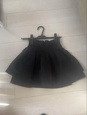 Moussy 블랙 미니 스커트 XS