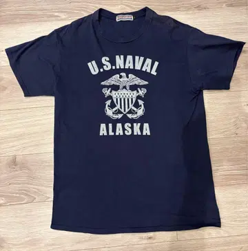 U.S.NAVAL ALASKA 티셔츠 L 사이즈