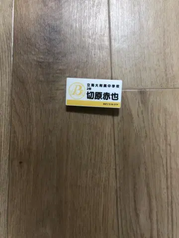 테니스의 왕자님 전시회 명찰 배지 키리하라 아카야