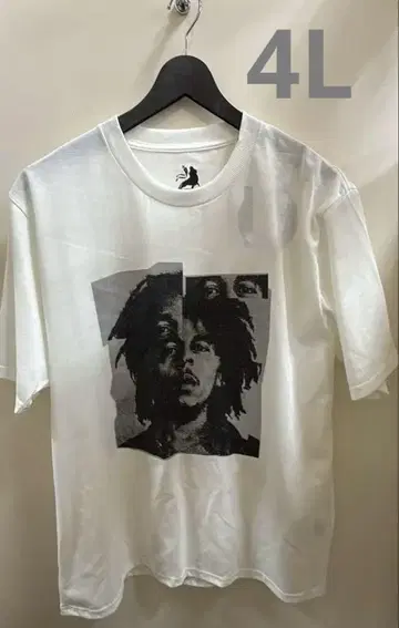 밥 말리 자이언 ZION ROOTSWEAR 그래픽 티셔츠 4L
