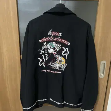 HIGH-GATE 스카잔 블랙 자수