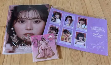 사이토 나기사 졸업 콘서트 굿즈 3점