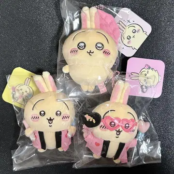 치이카와 (먼작귀) 덕질 토끼 마스코트 2종 똘망눈 토끼 마스코트