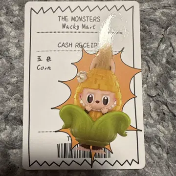 THE MONSTERS Wacky Mart 피규어 라부부 corn