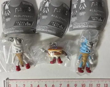3종 FLAVORS 메지루시 액세서리 가챠가챠 치즈버거 외