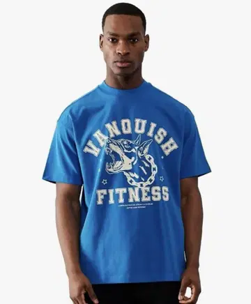 VANQUISH FITNESS 뱅퀴시 도베르만 티셔츠 LYFT