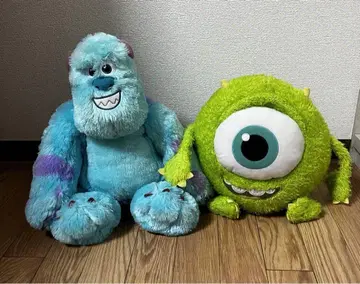 몬스터 주식회사 샐리 마이크 봉제 인형 세트