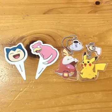 코메다 커피 포켓몬 참 피카츄 뜨아거(호게타) 피크 야돈 카비곤
