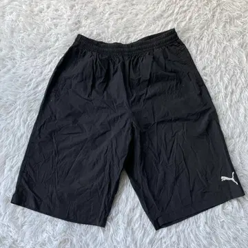 푸마 PUMA 하프 팬츠 블랙 끈 포함 허리밴딩 51