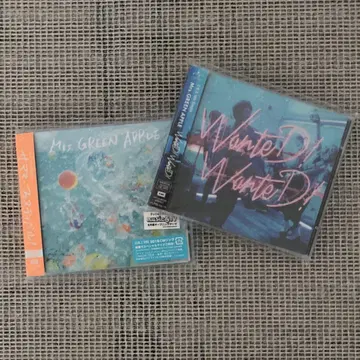 Mrs.GREEN APPLE 초회 한정판 CD 사마마/WanteD!#