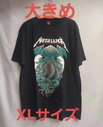 밴드 셔츠 METALLICA 메탈리카 XL 사이즈(3L 정도)