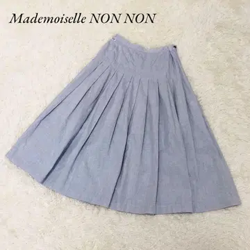 새상품급 Mademoiselle NONNON 마드모아젤 논논 스커트 LL