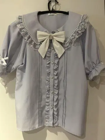 NOEMIE 스카이블루 블라우스