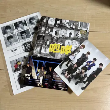 EXO 퍼스트 앨범 씰 트레이딩 카드 라이브 브로마이드 포함