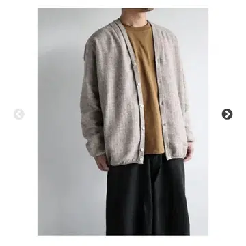 Kimura - Narrowing Cardigan 린넨 울 7