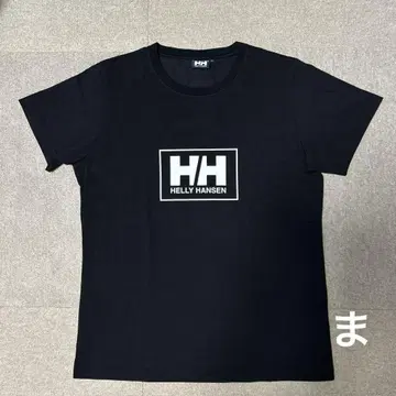 HELLY HANSEN 헬리한센 블랙 반팔 피치 티셔츠 여성용