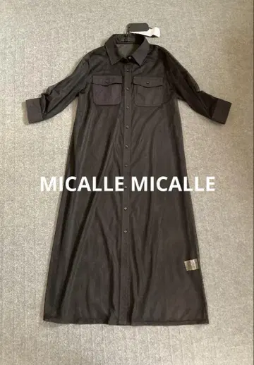 [ MICALLE MICALLE / 미카레미카레 ] 메쉬 롱 셔츠