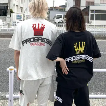 crown Logo Tee & Sweat Pants 셋업