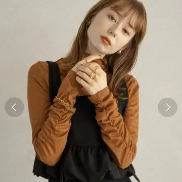 개더 하이넥 시어 탑 hinari