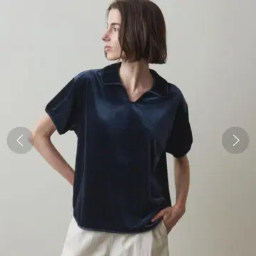 스티븐 알란 벨루어 스키퍼 네크 풀오버