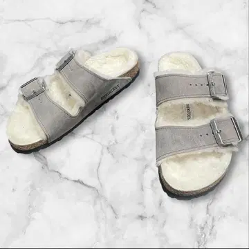 버켄스탁 Birkenstock 그레이 보아 샌들 24.5