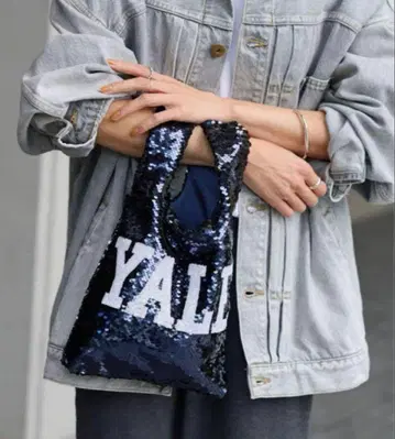 FRAMeWORK BALMYDAYS 별주 YALE 스팽글 백