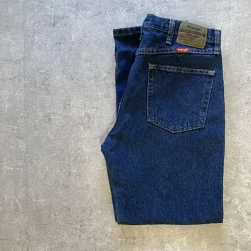 양품 Wrangler 스트레이트 데님 약간 테이퍼드 W34L30