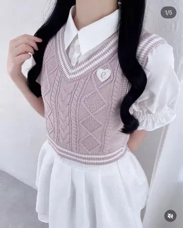 evelyn 상의 핑크