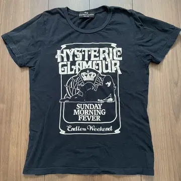 HYSTERIC GLAMOUR 캣 우먼 티셔츠