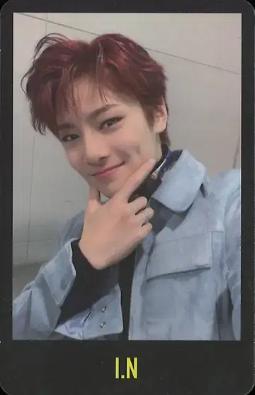 Stray Kids I.N MIROH 트레이딩 카드 검은색 테두리 *손상
