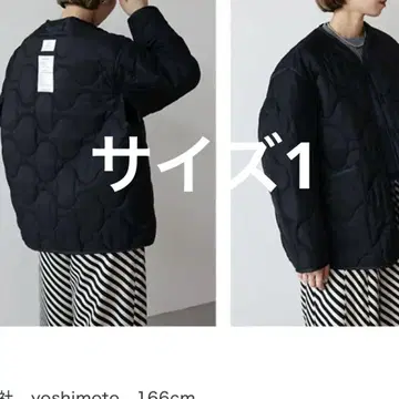 HYKE 퀼팅 자켓 S 사이즈