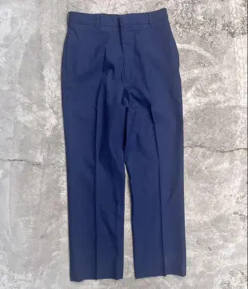 90s U.S.AIR FORCE 폴리 울 트라우저 네이비