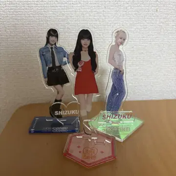 ME:I 히푸 여자 이이다 시즈쿠 SHIZUKU 아크릴 스탠드 3개 세트